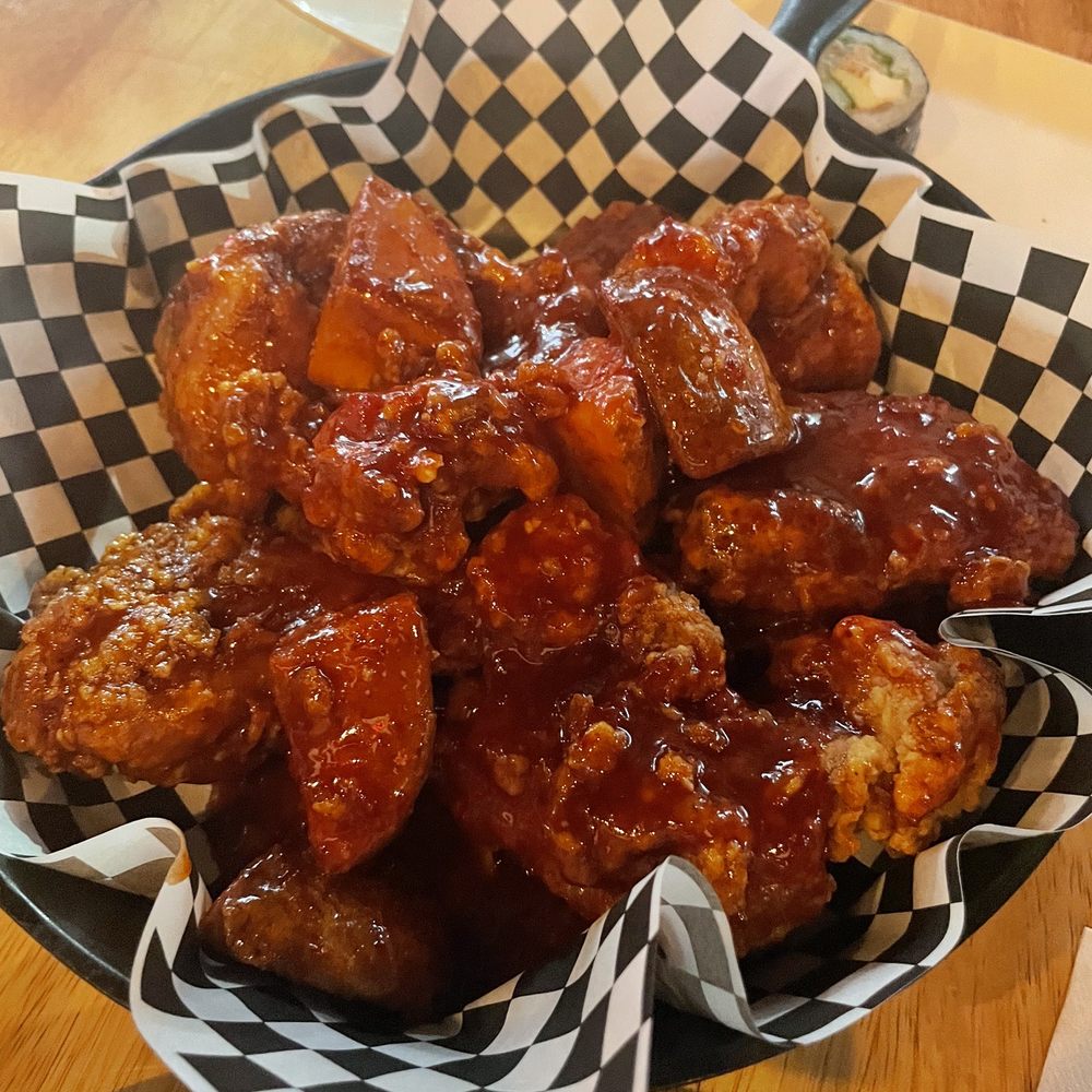 Danji - Sweet Chili Fry Chicken - Korean Near Me - Buford, Georgia