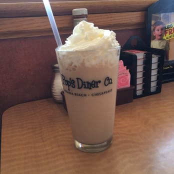 Pop's Diner Co. - P-nut butter & chocolate shake. - Diners Near Me - Virginia Beach, Virginia Pop's Diner Co. - P-nut butter & chocolate shake. - Diners Near Me - Virginia Beach, Virginia