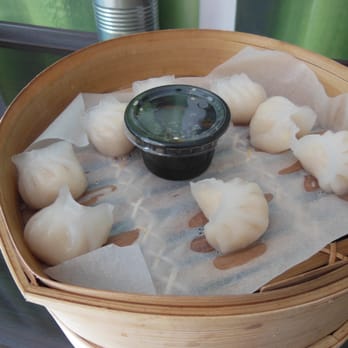 Parobar - Pierogi bezglutenowe z krewetką, czyli ha-gao. - Dim Sum Near Me - Kraków, Massachusetts