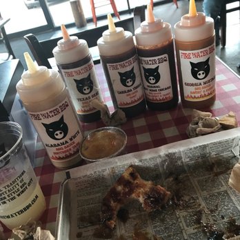 Firewater BBQ - Sauces for days! - Barbeque Near Me - Crest Hill, Illinois
