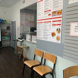 KT sushi, poke & noodle - Menu and order counter