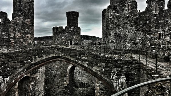 Conwy Castle by null