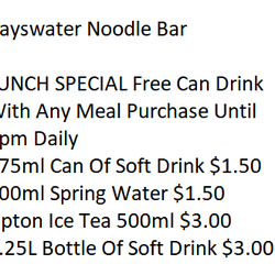 Bayswater Noodle Bar
