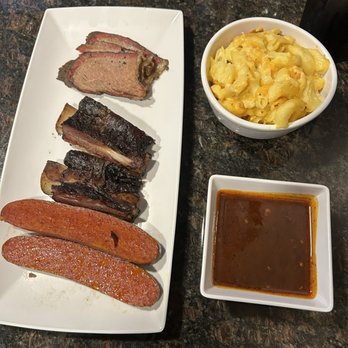 Hambone's BBQ Smokehouse - Three Meat Dinner 2 Large Sides - Barbeque Near Me - Bellflower, California Hambone's BBQ Smokehouse - Three Meat Dinner 2 Large Sides - Barbeque Near Me - Bellflower, California