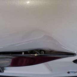 Rear trunk lid, top angle. Rear trunk lid, top angle.