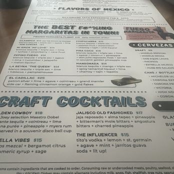 The Mexicano - Menu - Mexican Near Me - Phoenix, Arizona