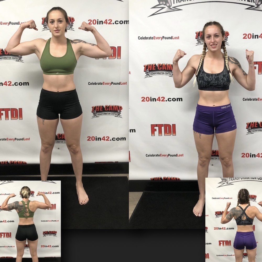 Before and after, 5% body fat loss in 6 weeks. Before and after, 5% body fat loss in 6 weeks.