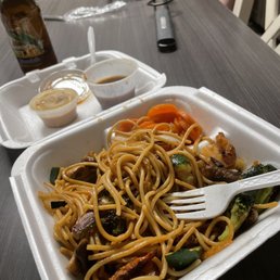 Hibachi Chicken and Shrimp
