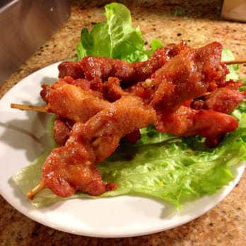 Gourmet d'Asie - Les Brochettes de Poulet Saté - Pan Asian Near Me - Perpignan, 66