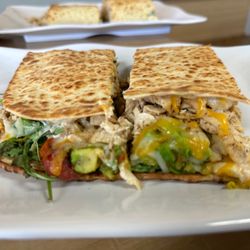 Garden of Eat'n - Half of the Californian sandwich.