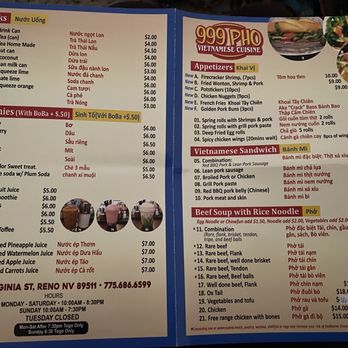 999 Phở - Vietnamese Near Me - Reno, Nevada 999 Phở - Vietnamese Near Me - Reno, Nevada