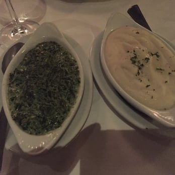 Ruth's Chris Steak House - Cream spinach and mash potatoes - Steakhouses Near Me - Pasadena, California