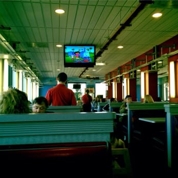Fritz's Railroad Restaurant - Trains on the ceiling that deliver your food. What a concept! - Burgers Near Me - Shawnee, Kansas