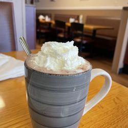 Hot Chocolate with whipped cream.