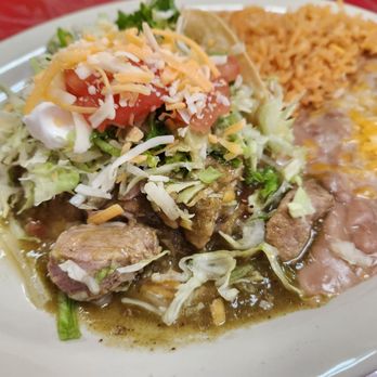 Sarita's Mexican Restaurant - Chili Verde Tostada - Mexican Near Me - Marina, California