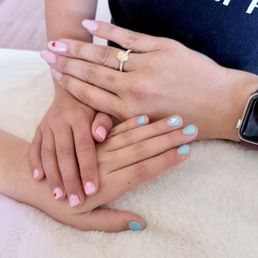 Our Valentines inspired nails!!
