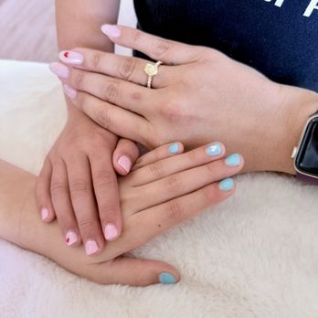 Blush Salon - Our Valentines inspired nails!! - Nail Salons Near Me - Fresno, California