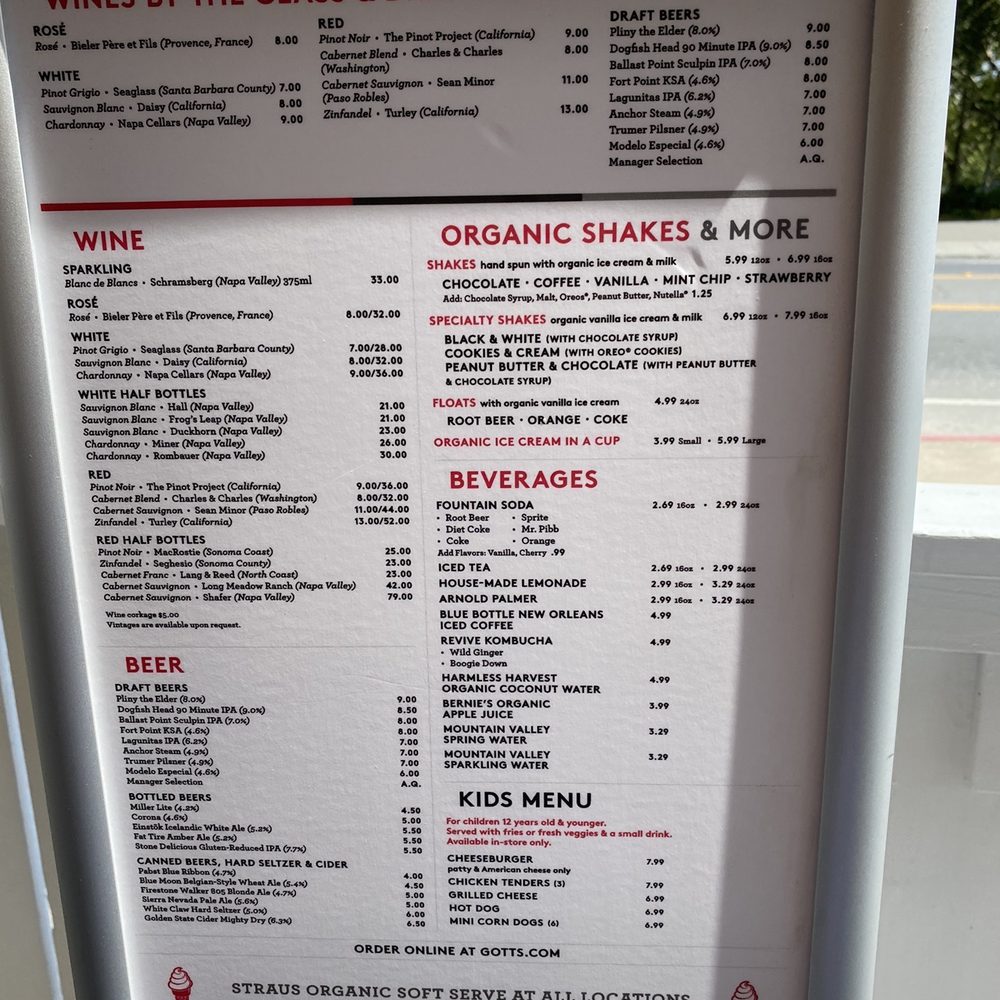 Gott's St. Helena - Burgers Near Me - Saint Helena, California Gott's St. Helena - Burgers Near Me - Saint Helena, California