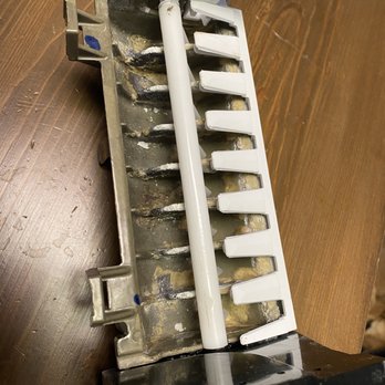 ACE Appliance Repair - Ice maker we recently replaced.  Hard water and age can result in ice makers looking like this. - Appliances & Repair Near Me - Paramus, New Jersey