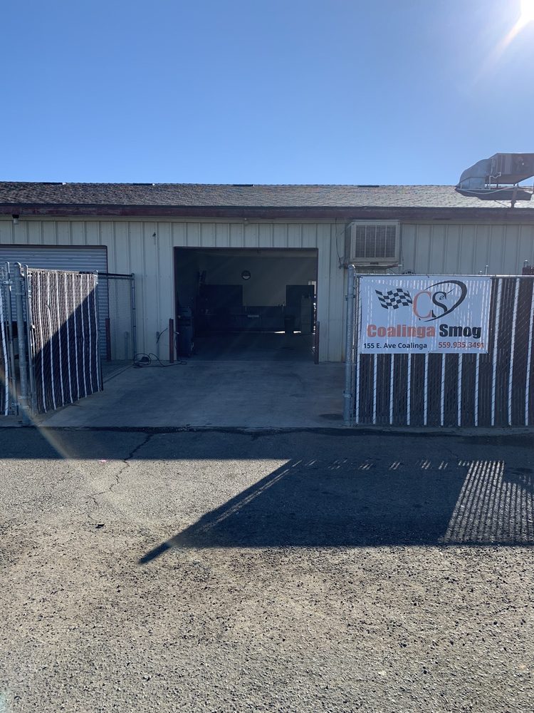 COALINGA SMOG Updated June 2024 155 E Glenn Ave, Coalinga
