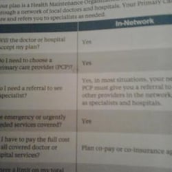 West Linn Primary Care - My insurance book stating I needed a referral to see a specialist. Take it with you, cause they won't believe you!