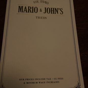 Mario & John's - What a great local gem!! 23 June 2026 - Cocktail Bars Near Me - Petaluma, California
