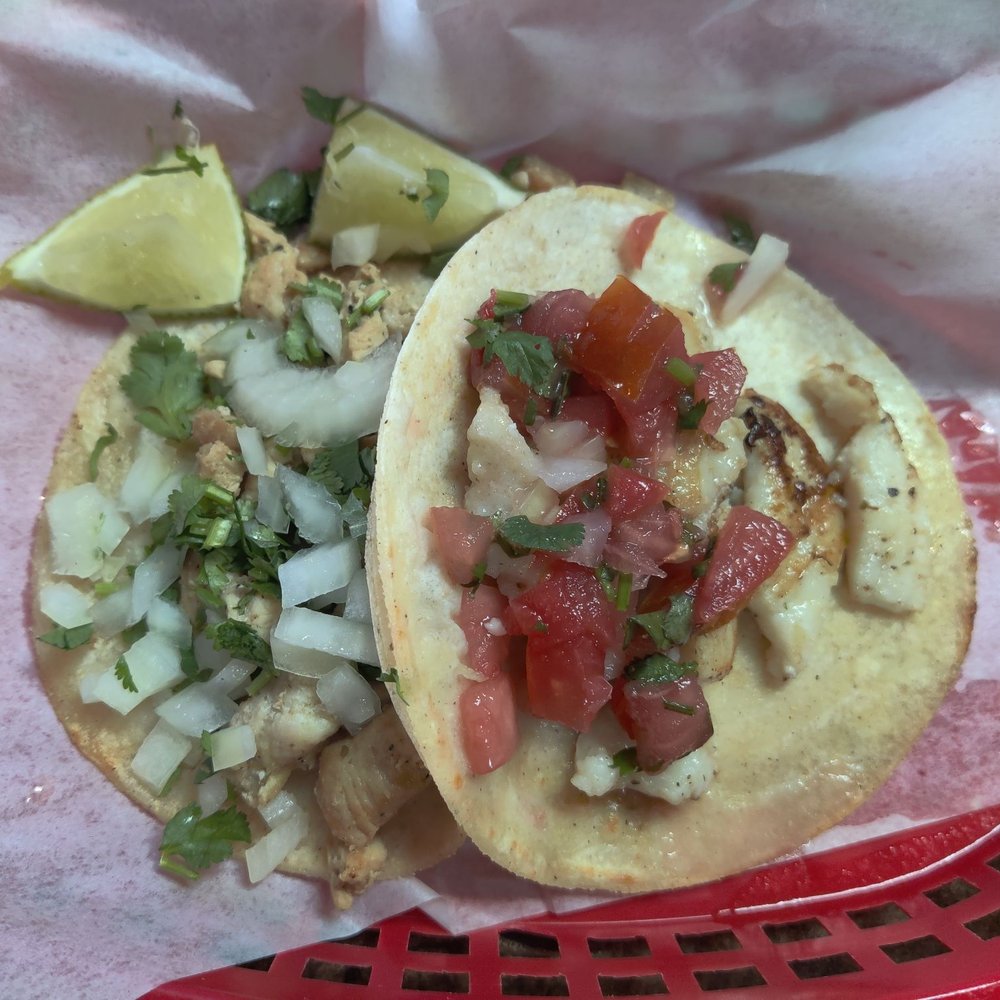 La Lupe Mexican Restaurant - What to get on Taco Tuesday? Chicken and Baja fish tacos! - Mexican Near Me - Pompano Beach, Florida