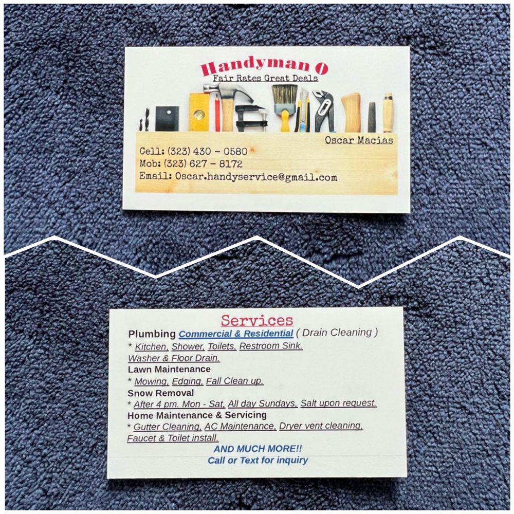 Slide of Handyman O