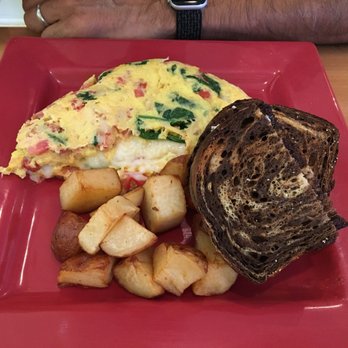 Toasted Mango Cafe - Crab meat omelets - Cafes Near Me - Sarasota, Florida
