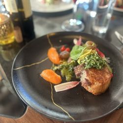 Excellent pork chop.