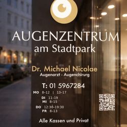 Dr. Michael Nicolae - Augenoperation Grauer Star, Glaukom Operation  Augendruck , Blepharoplastik, Lidoperation , Schlupflider, Linsenoperation , Augenlaser