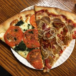 Lorenzo's Pizzeria and Restaurant - Grandma. Sausage pepper and onion.