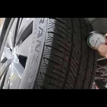 Hiley Volkswagen - Snippet from the video of them checking the tire treads - Car Dealers Near Me - Arlington, Texas