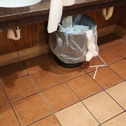 Dirty bathroom