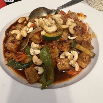 Tasty Thai Restaurant - Spicy Cashews with tofu - Thai Near Me - Tempe, Arizona