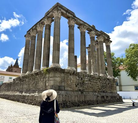 Roman Temple of Évora by null