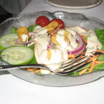 Bluebird Ocean Point Inn - Dinner salad - Resorts Near Me - East Boothbay, Maine Bluebird Ocean Point Inn - Dinner salad - Resorts Near Me - East Boothbay, Maine