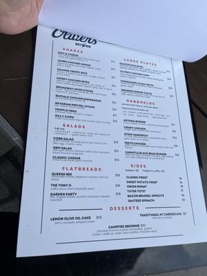 Menu photo 2 Oliver's Astoria Astoria, NY Menu photo 2 Oliver's Astoria Astoria, NY