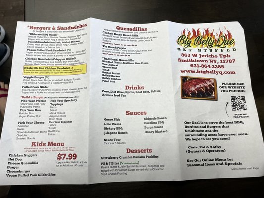 Big Belly Que by null