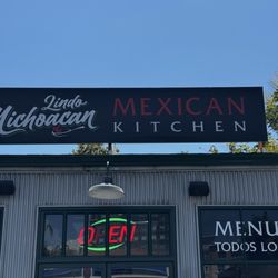 Lindo Michoacan - Outside the restaurant