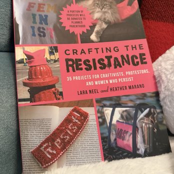 The Fabric Cobbler - Crafting the Resistance book by Laurel Ne and Heather Marano - Fabric Stores Near Me - Forsyth, Illinois The Fabric Cobbler - Crafting the Resistance book by Laurel Ne and Heather Marano - Fabric Stores Near Me - Forsyth, Illinois
