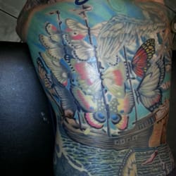 Electric Baboon Tattoo