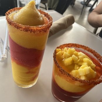 Centrico - Frozen Mango Rojo Margarita & Frozen Mangonada Margarita - Mexican Near Me - Anaheim, California