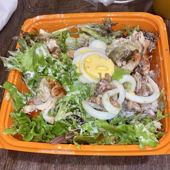 Salad and Go - The enormity of my Cobb salad! - Salad Near Me - Las Vegas, Nevada