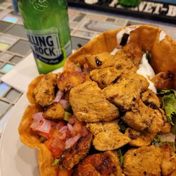 Nelly’s SandBar - Chicken taco salad