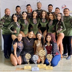 Empowered Movement Dance Company - EMDC Competition Team in Colombia at the World Latin Dance Cup.