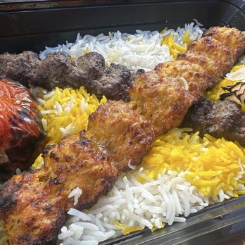 Aria's Grill - Beef and Chicken Koobideh so good and juicy! - Persian/Iranian Near Me - Torrance, California