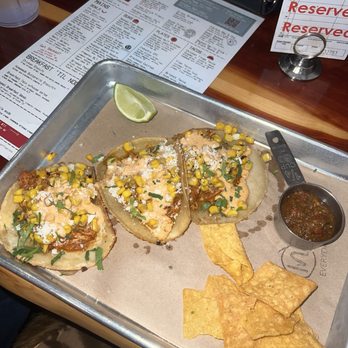 Industry - Chicken Tinga Tacos - New American Near Me - Austin, Texas