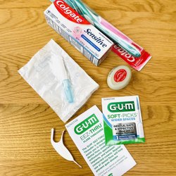 Wong and Yung Family Dentistry - Goodies customized to your needs. I have braces right now and they stuck some extra goodies to help!