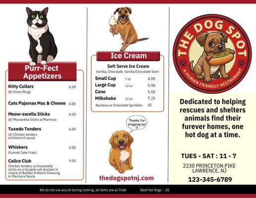 Menu photo 2 The Dog Spot Lawrence Township, NJ Menu photo 2 The Dog Spot Lawrence Township, NJ